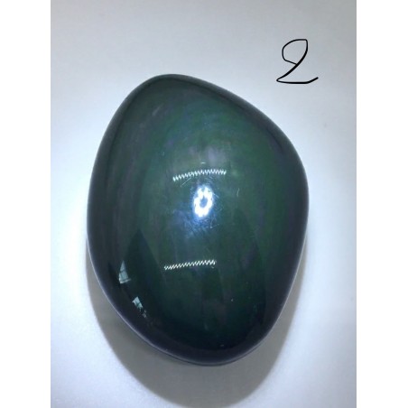Obsidienne Oeil Céleste galet 4 cm