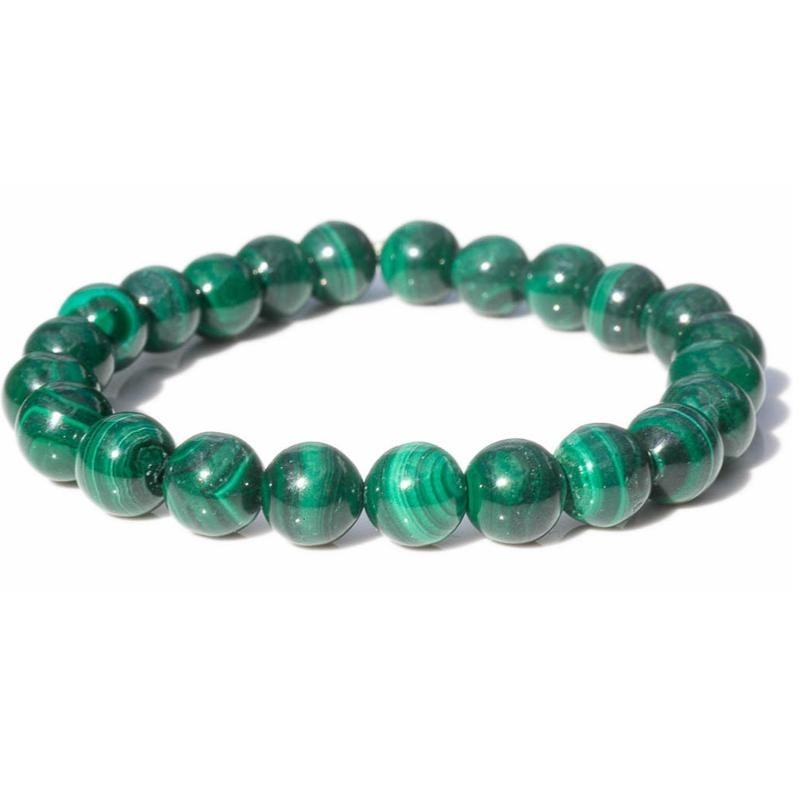 Bracelet malachite 8mm