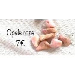 pierre roulée opale rose