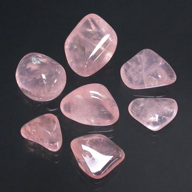 pierre roulée quartz rose extra