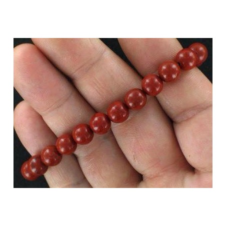 bracelet jaspe rouge