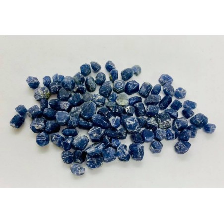 saphir bleu cristal naturel