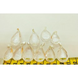Pendentif Cristal de roche goutte