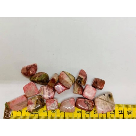 pierre roulée rhodonite wagnerite