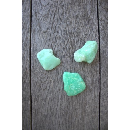 Chrysoprase pierre roulée