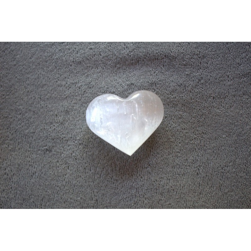 Selenite forme coeur