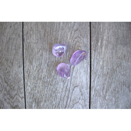 Améthyste lavande pierre roulée Améthyste lavande pierre roulée