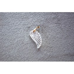 pendentif aile ange cristal de roche