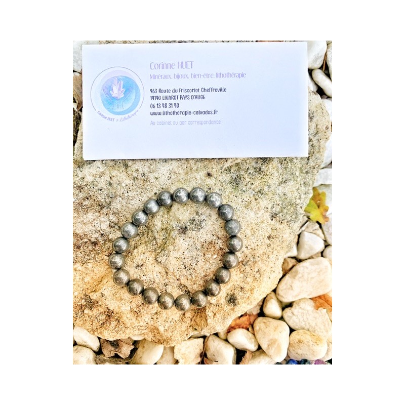 Bracelet pyrite
