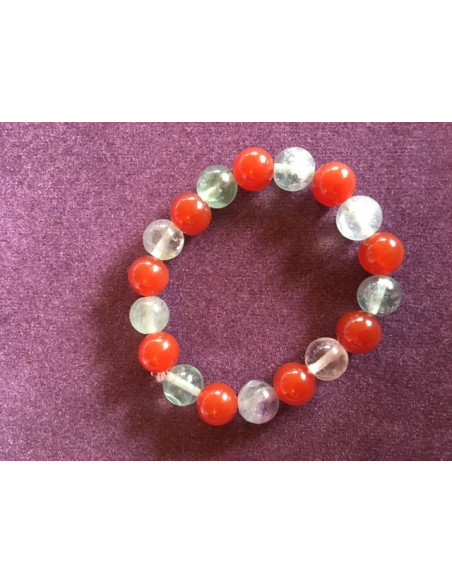 Bracelet mix 2 pierres