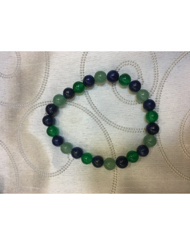 Bracelet mix 2 pierres