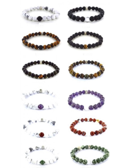 Bracelet mix et 1 pierre
