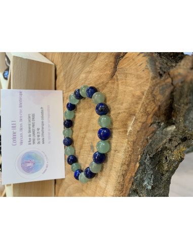 Bracelet mix 2 pierres