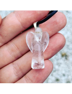 Pendentif ange pierre naturelle