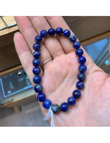 bracelet lapis lazuli 8mm