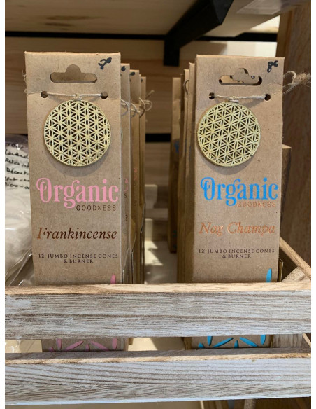 Cones d'encens et brûleur