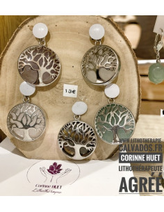 pendentif arbre de vie aventurine verte 2