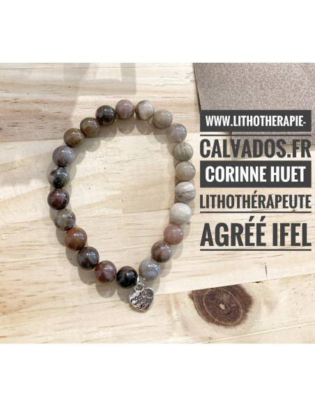 Bracelet Bois fossile