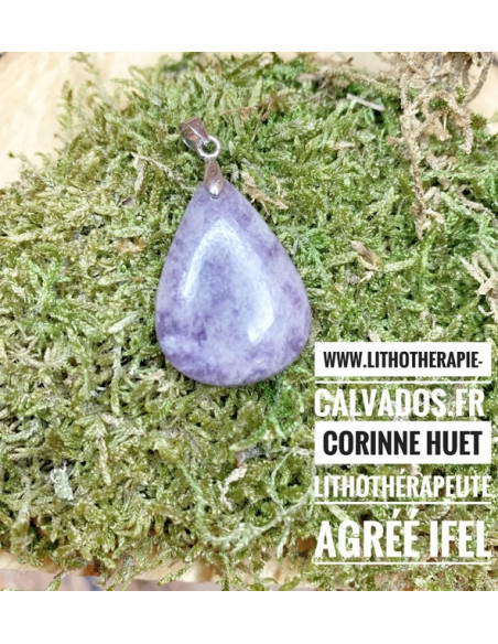 pendentif lepidolite pendentif lepidolite