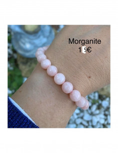bracelet morganite rose