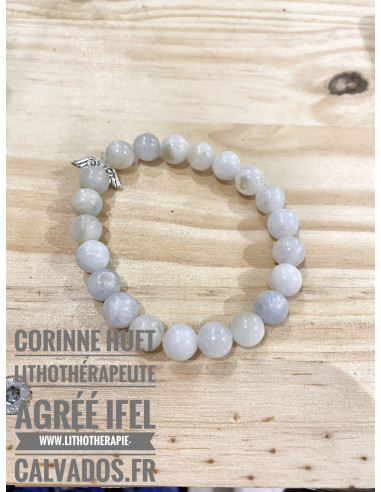 bracelet ange gardien pierres