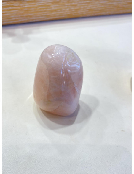 Quartz rose forme libre