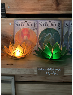 Eclairage ambiance lotus