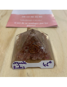Orgonite Rubis