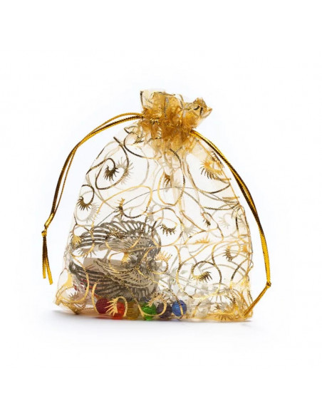 Suspension Ailes d'ange avec cristaux