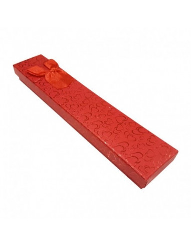 Écrin collier chaîne et pendentif