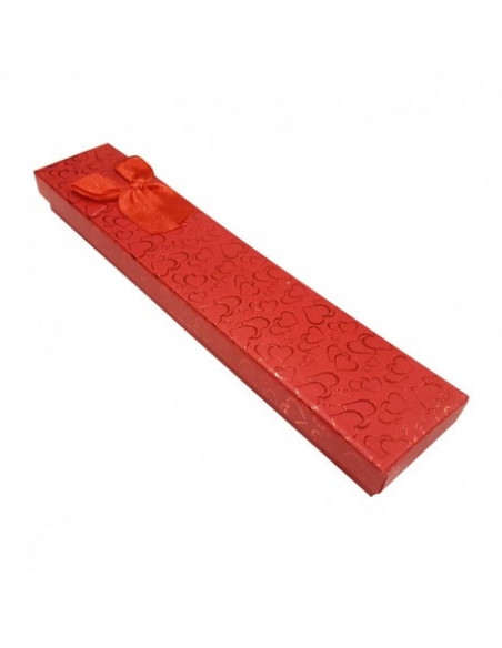 Écrin collier chaîne et pendentif