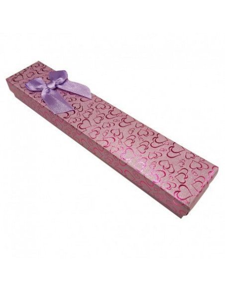 Écrin collier chaîne et pendentif