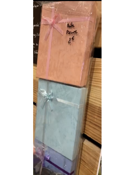 Écrin parure complète bijoux