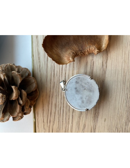 Pendentif arbre de vie cristal de roche