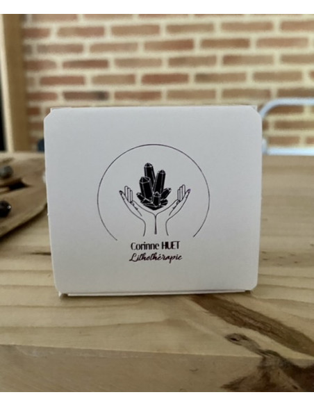 Écrin logo Lithothérapie HUET Corinne