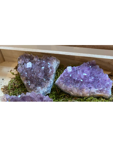 Amas d’améthyste AAA