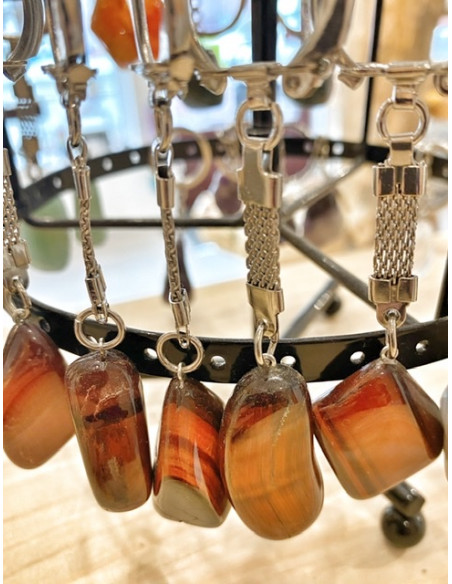 Porte clés Pierres roulées ou pour animaux