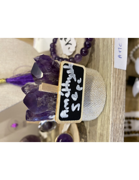 Pointe d’améthyste brute