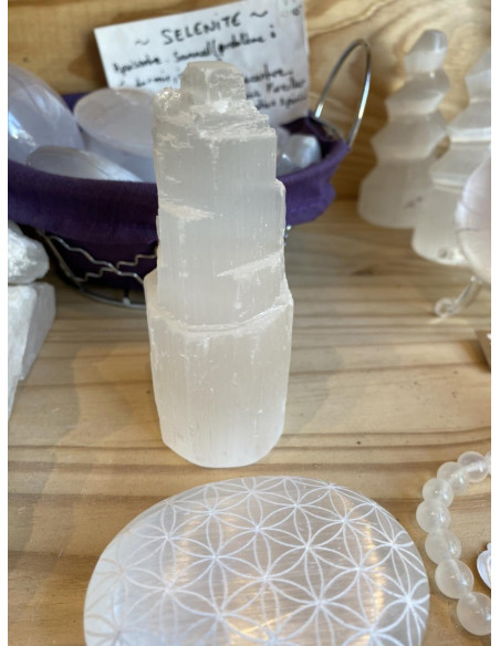 Sélénite blanche iceberg