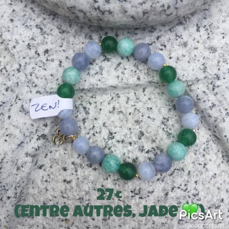 bracelet zen jade