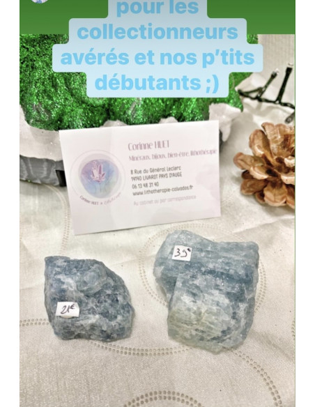 Aigue marine pierre brute