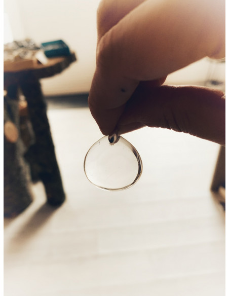 Pendentif Cristal de roche pur
