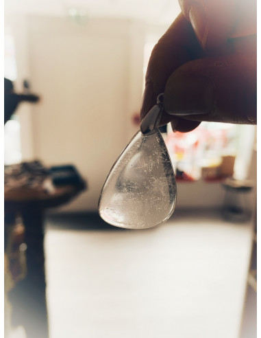 Pendentif Cristal de roche pur