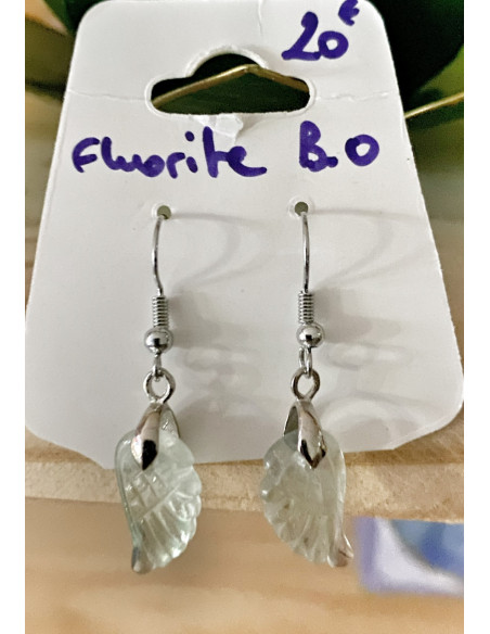 boucles d’oreilles ailes d’ange 1cm