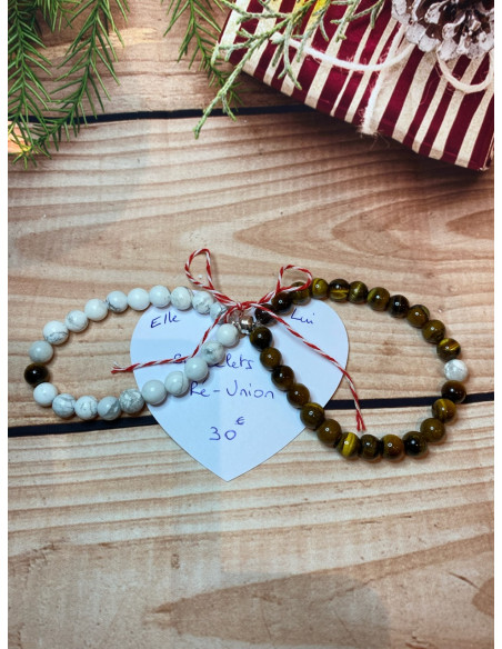 bracelets DUO Re-union aimant