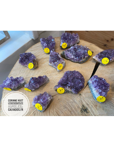 Amas d’améthyste Brésil