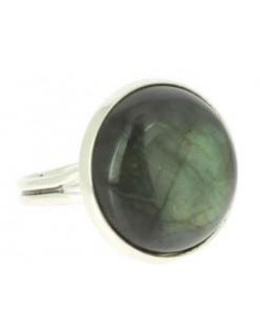 bague cabochon labradorite