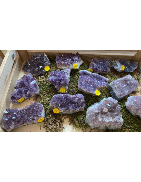 Amas d’améthyste AA Brésil