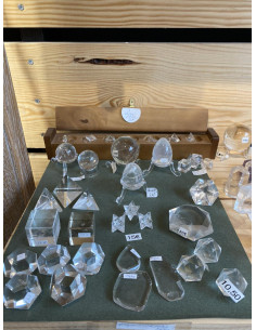 Oeuf quartz laiteux