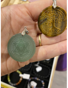 copy of Pendentif arbre de vie et aventurine verte
